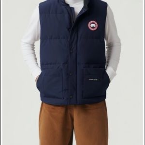 Canada Goose Navy Freestyle Vest (worn once)